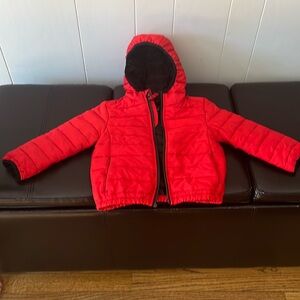 Toddler red coat 18mth-24mth